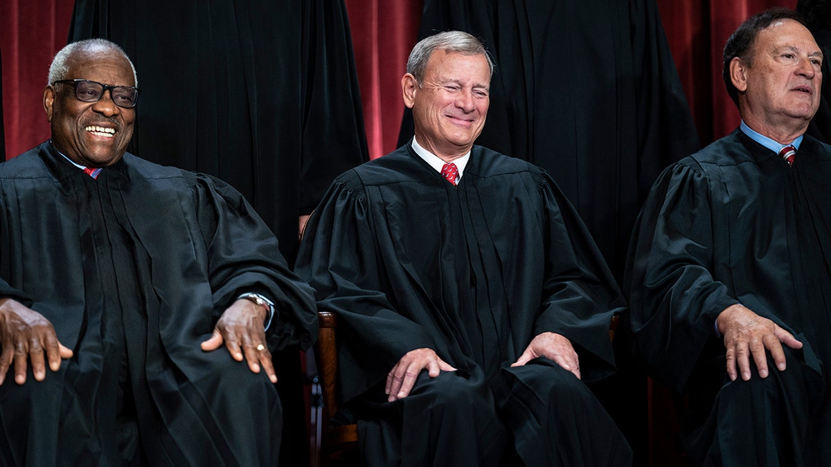 Justices Tomas, Alito and Roberts