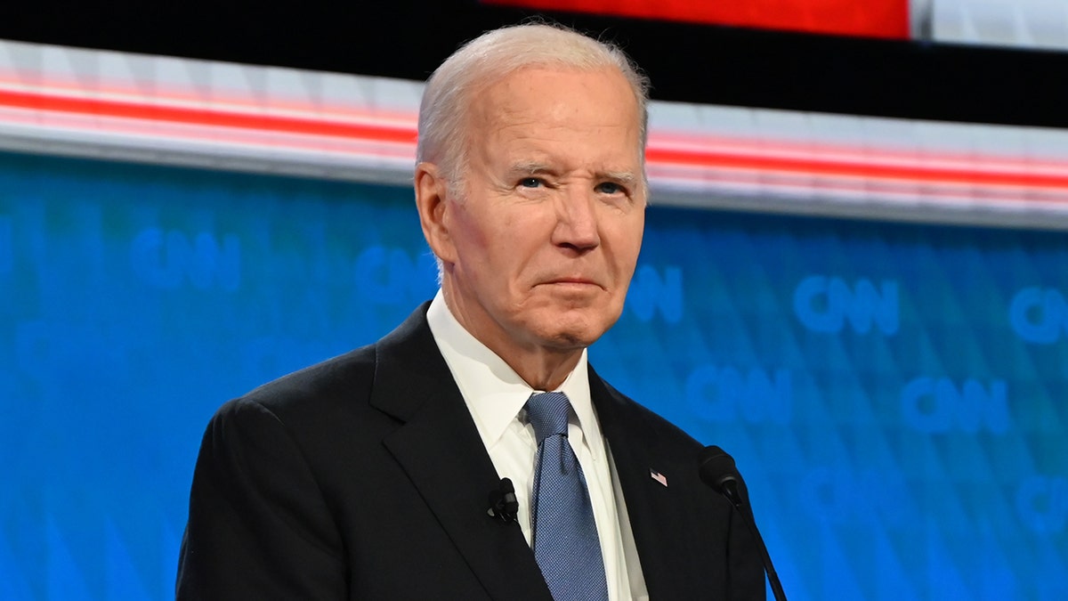 President Biden at debate