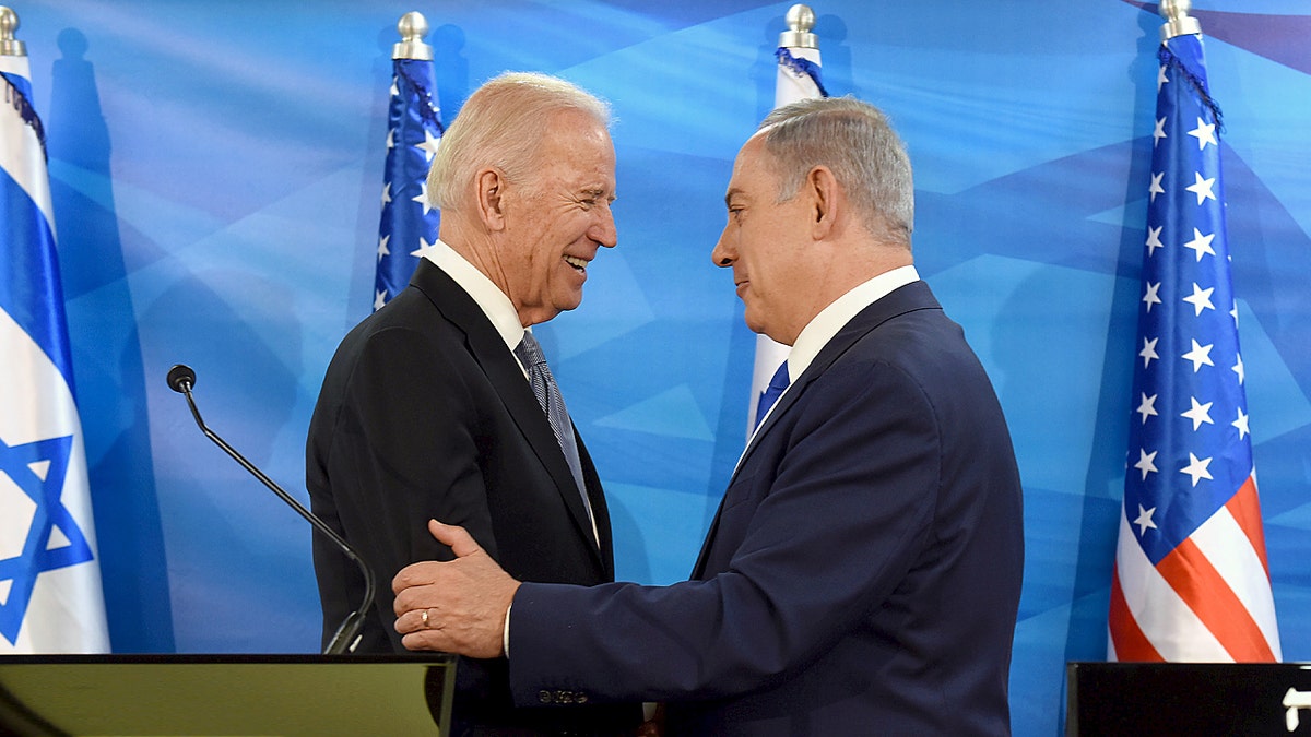 Joe Biden and Benjamin Netanyahu