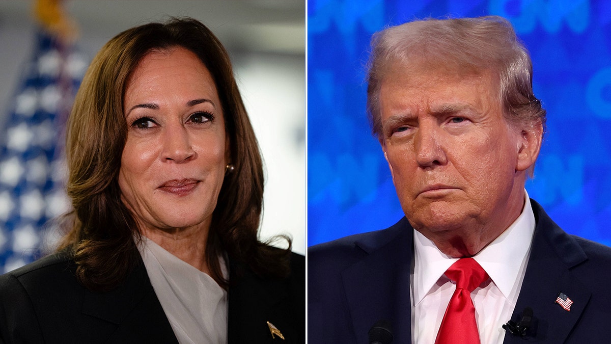 U.S. Vice President Kamala Harris and former President Donald Trump