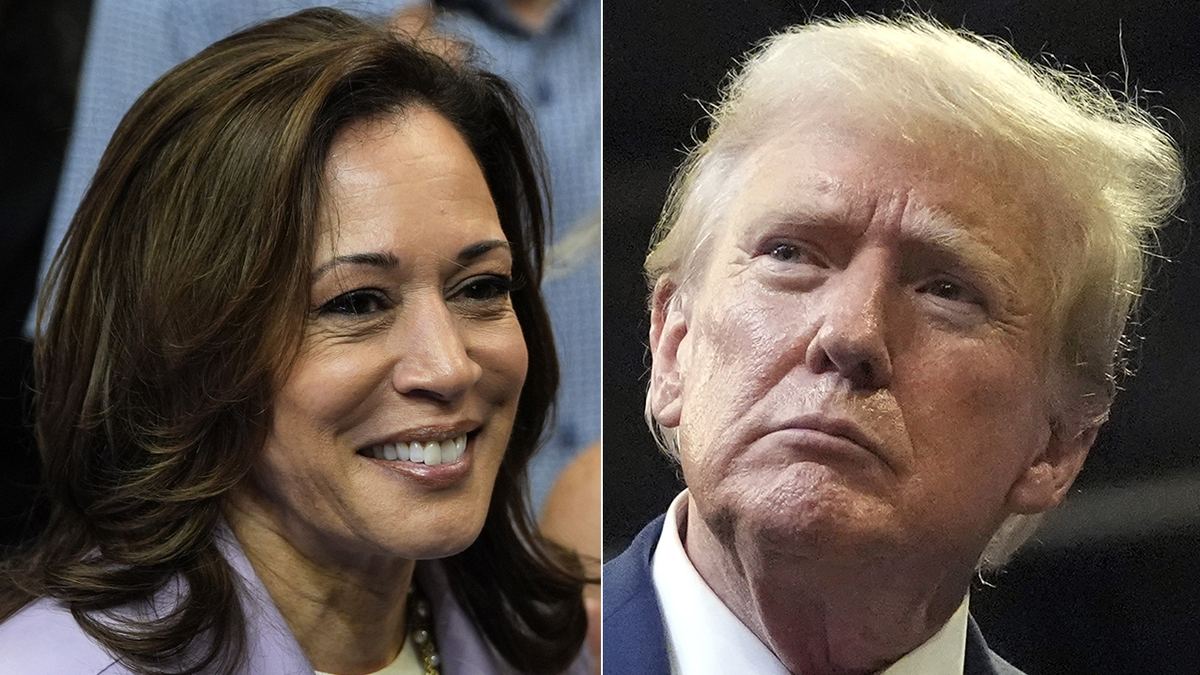 Kamala Harris and Donald Trump