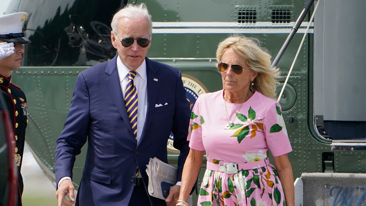 President Joe Biden and First Lady Jill Biden