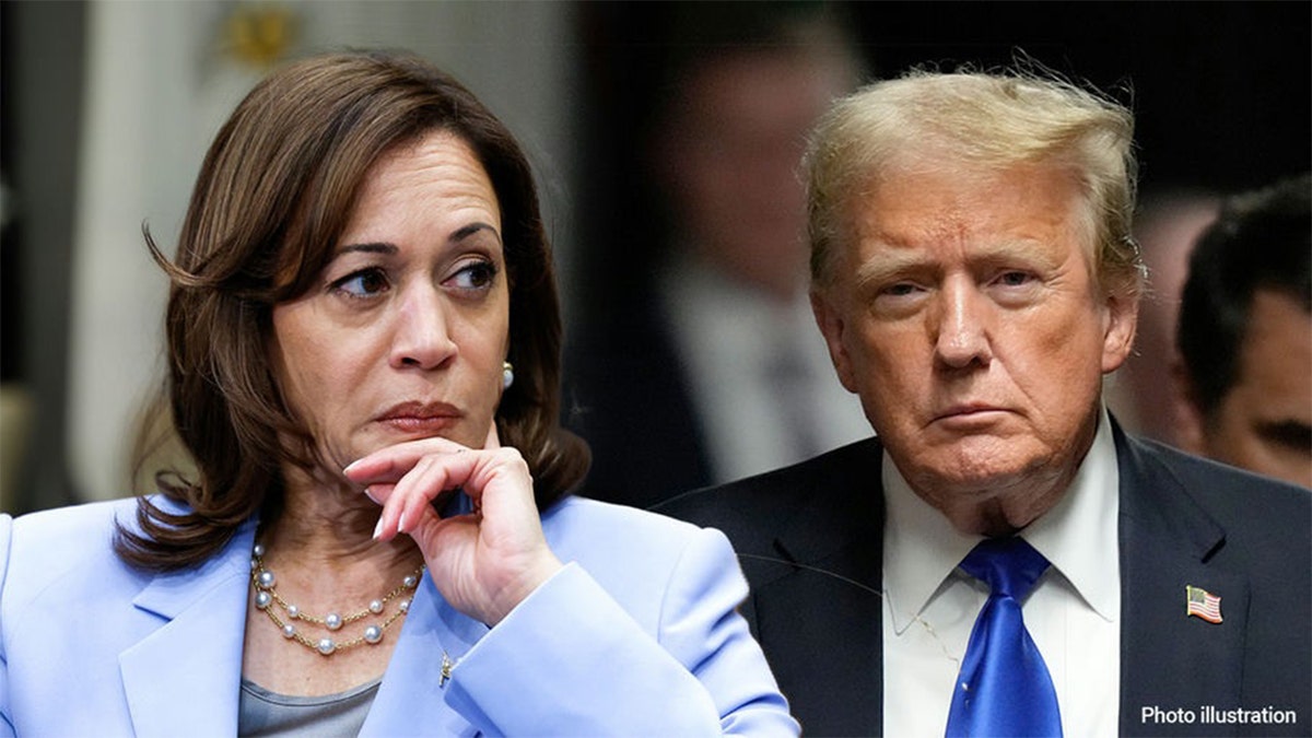 Kamala Harris and Donald Trump