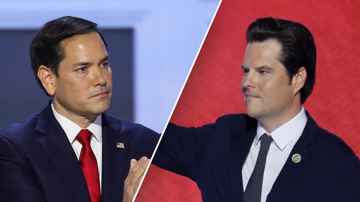 Marco Rubio, Matt Gaetz split