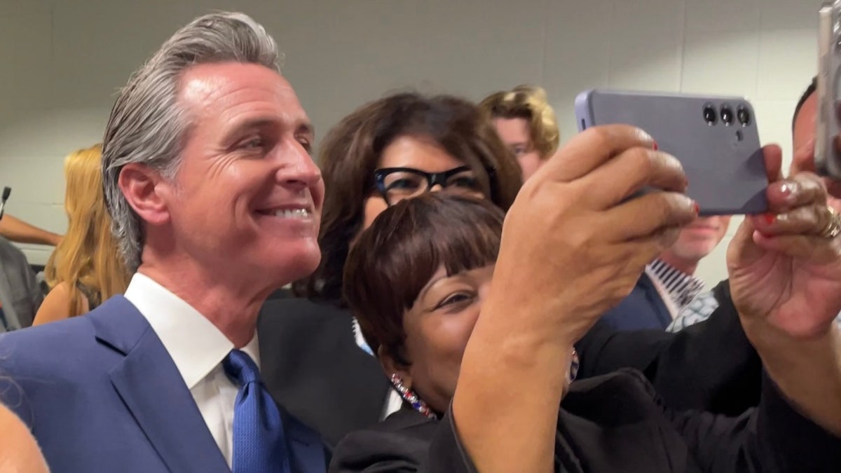 Newsom in Chicago