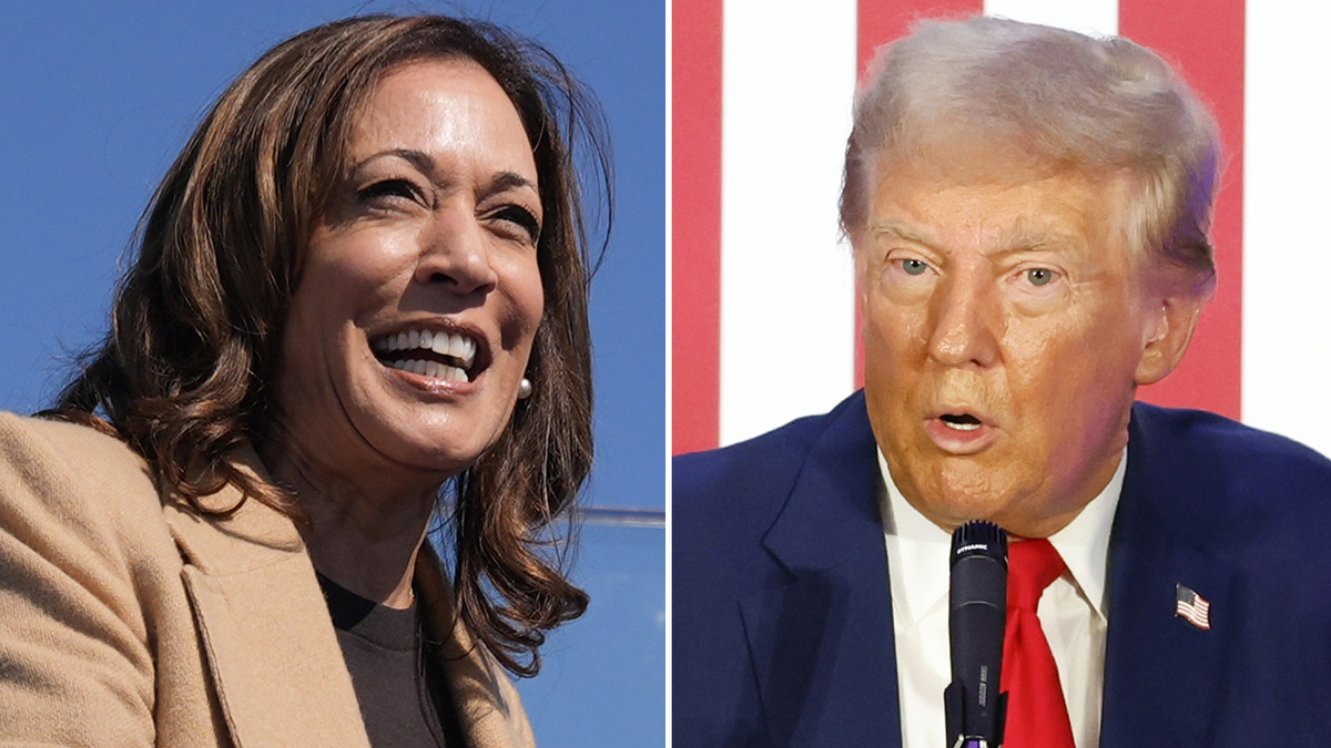 Kamala Harris and Donald Trump