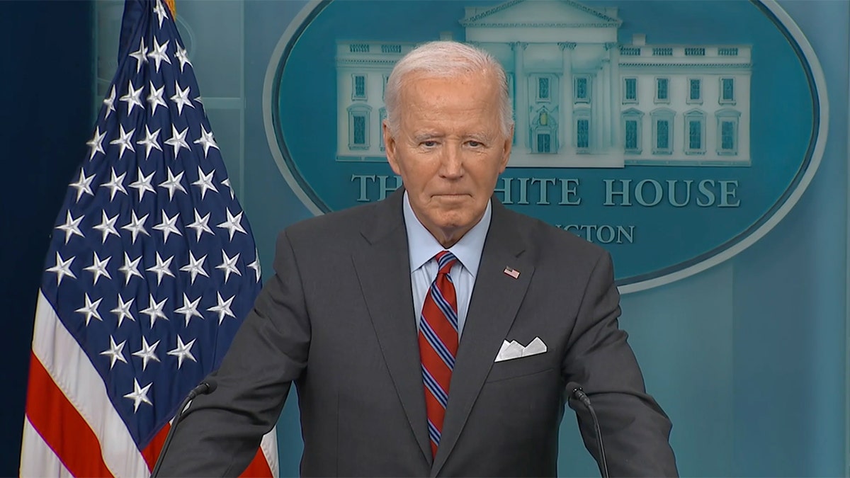 Joe Biden press briefing