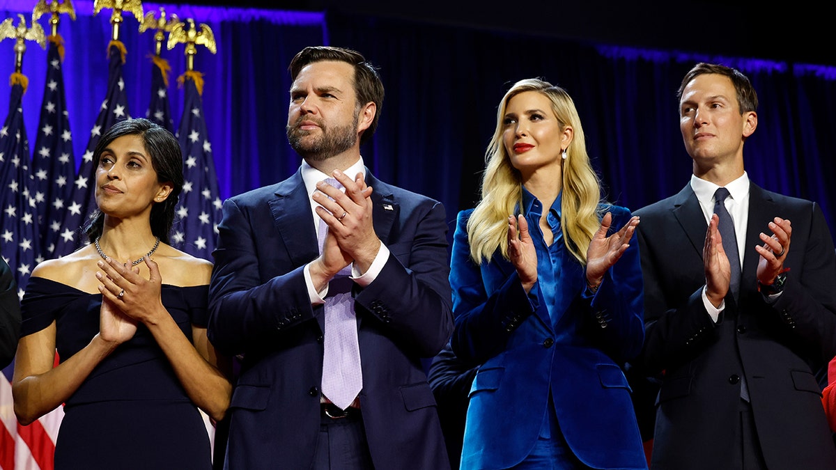 Usha Vance, JD vance, Ivanka Trump and Jared Kushner