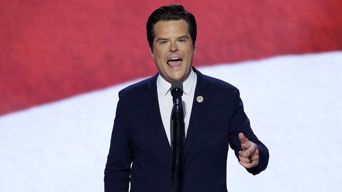 Matt Gaetz speaks on Day 3 of the Republican National Convention