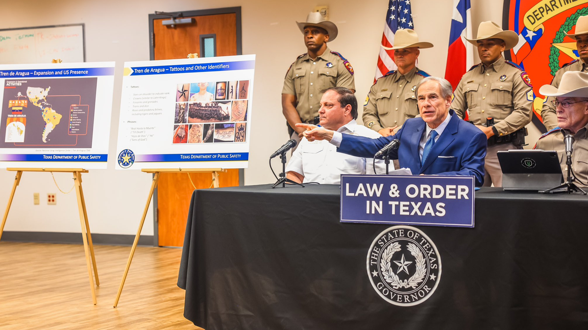 Texas Gov. Greg Abbott at press conference