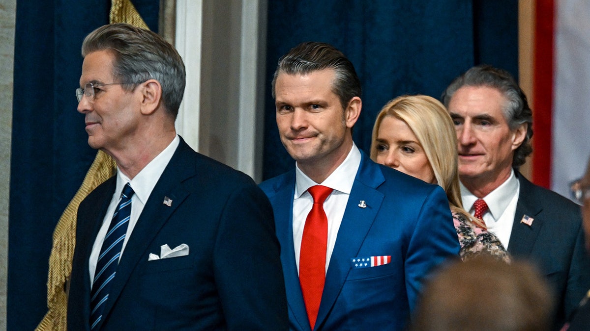 Pete Hesgeth attends President Donald Trump's Inauguration