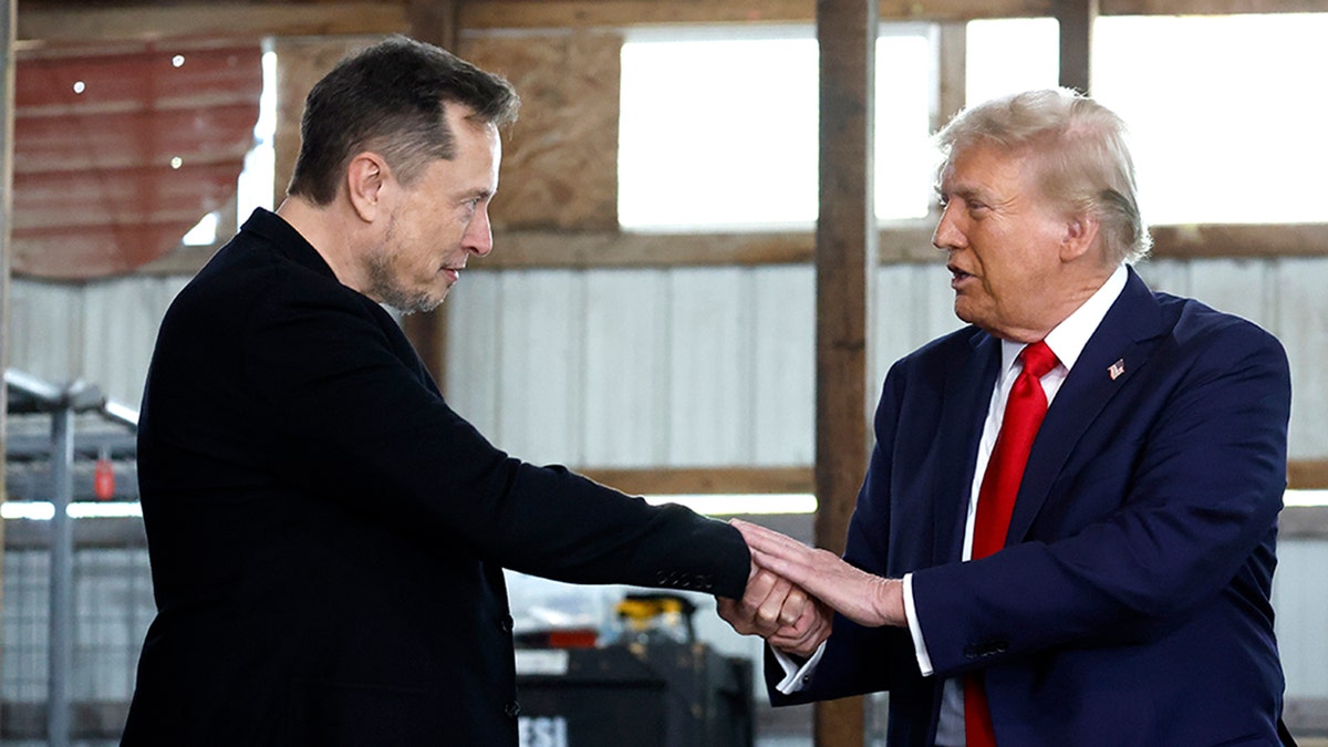 Trump with Musk