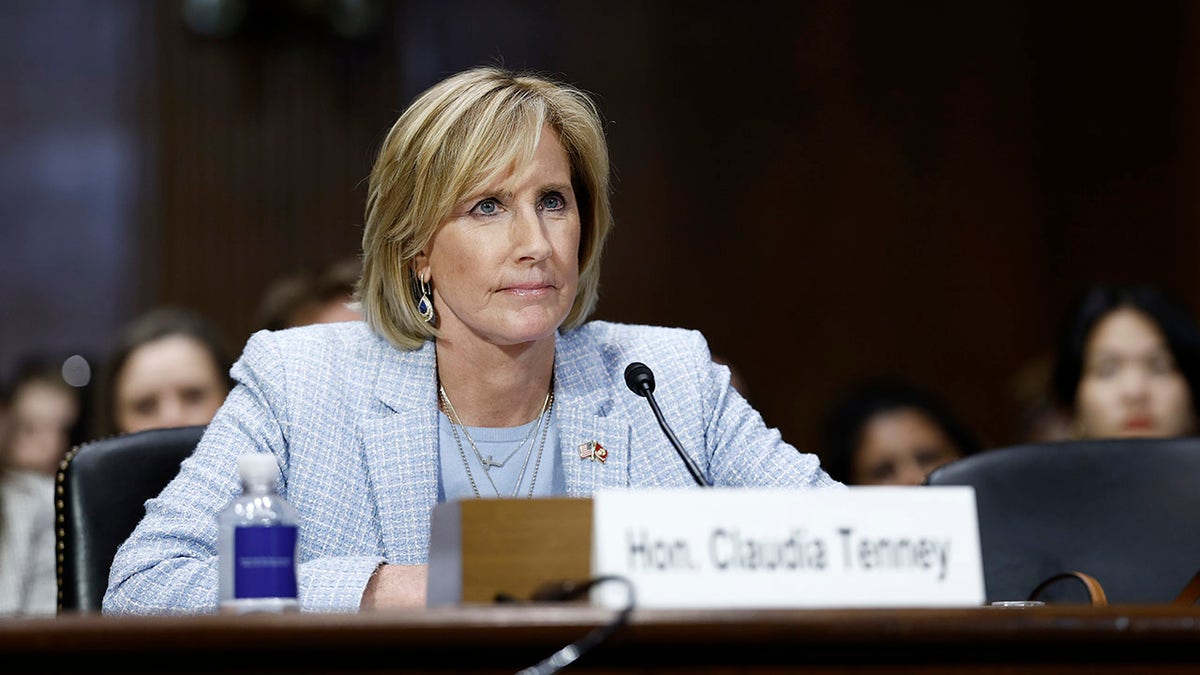 Rep. Claudia Tenney sits in committee