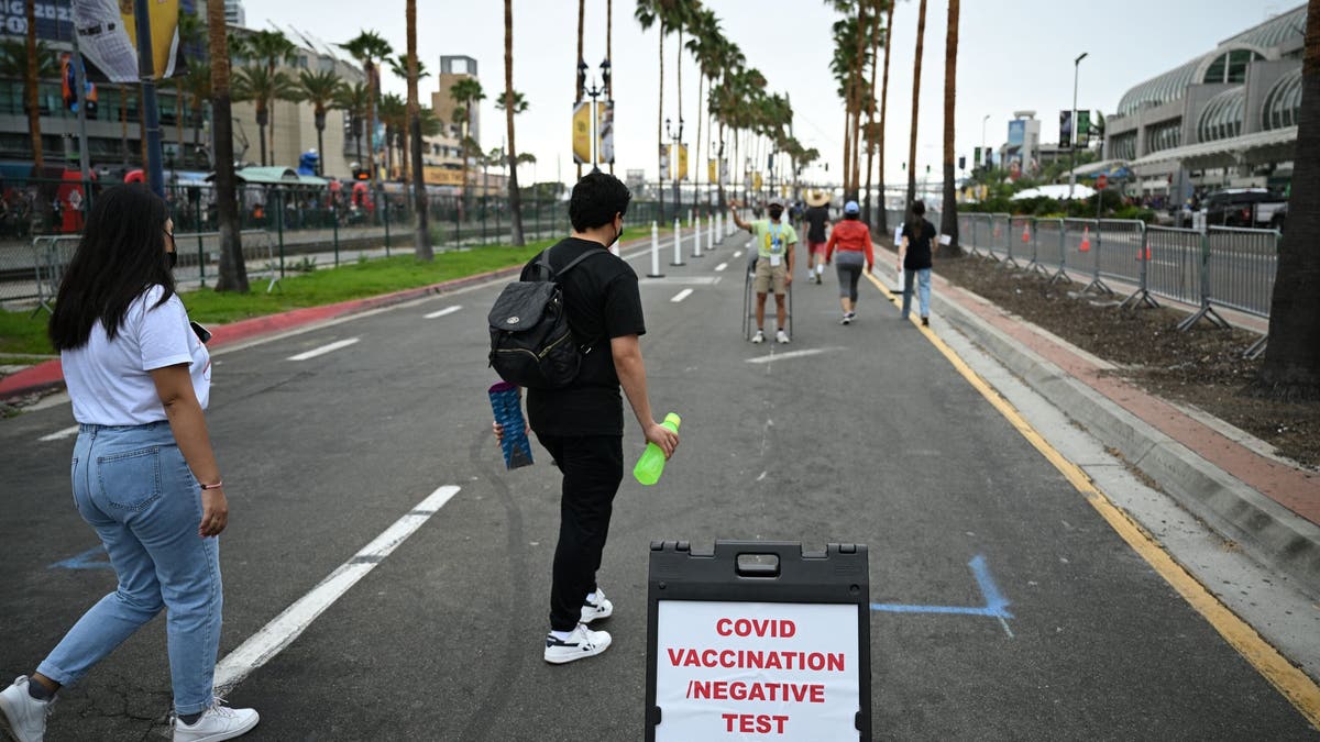 covid vaccination area in san diego