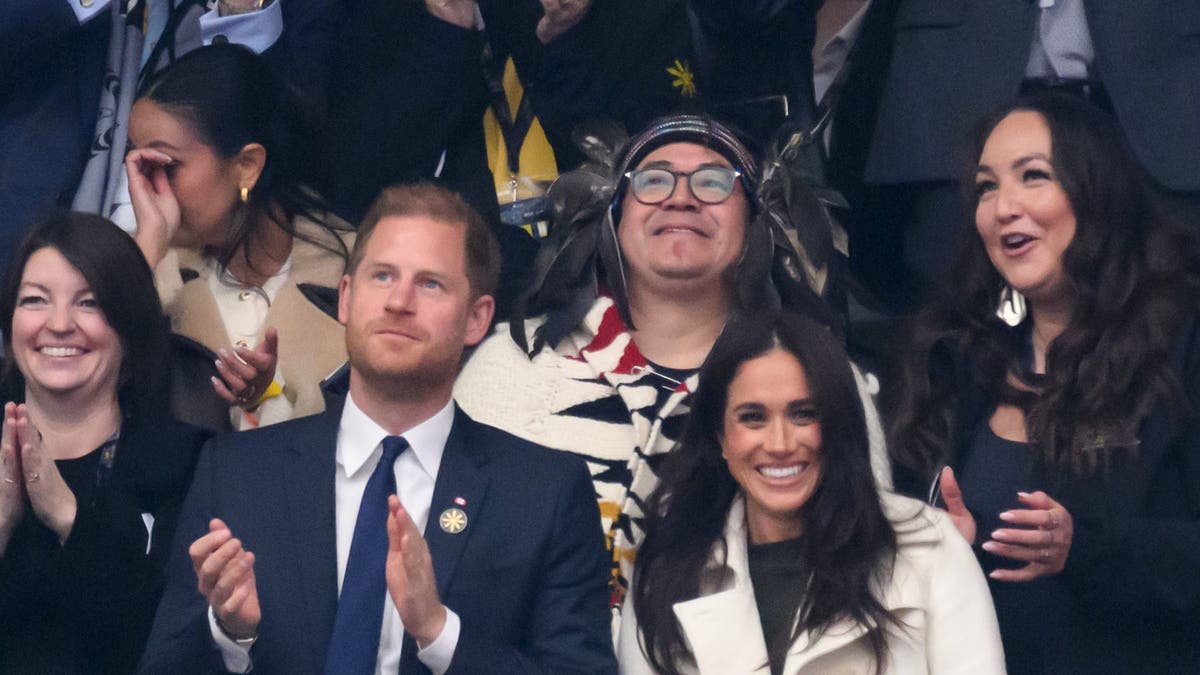 Harry and Meghan at the Invictus Games