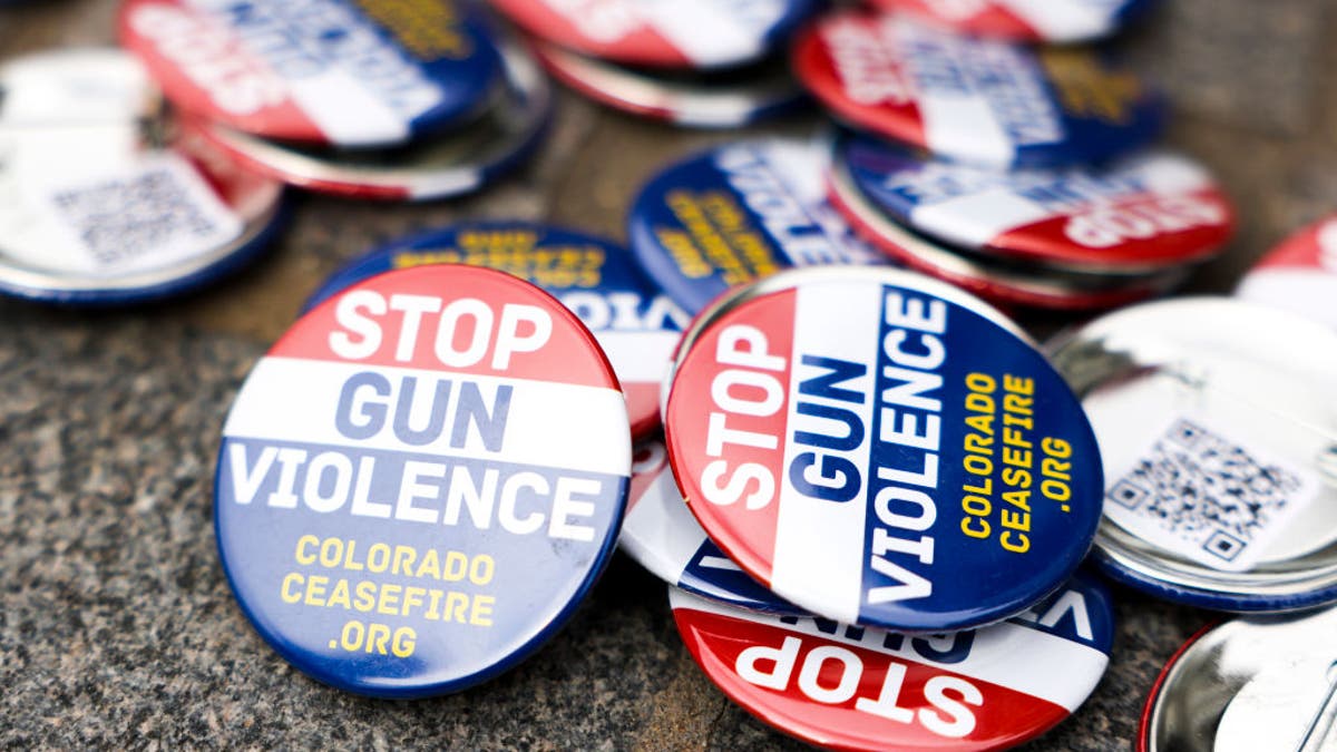 Stop gun violence buttons