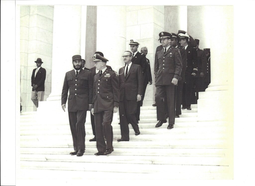 The American Society of Newspaper Editors had invited Fidel Castro to Washington, D.C., for a good-will tour. (Photo courtesy: Ben Weber)