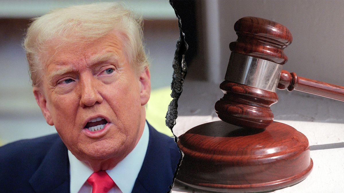 Trump and gavel 