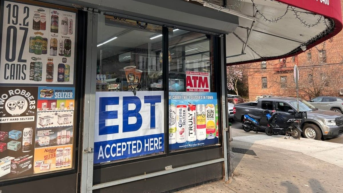 Store with EBT sign