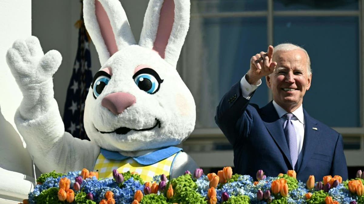 The Biden administration landed in hot water with the religious faithful and conservatives during the 2024 Easter season when honoring "Transgender Day of Visibility" on Easter Sunday. (ANDREW CABALLERO-REYNOLDS/AFP via Getty Images)