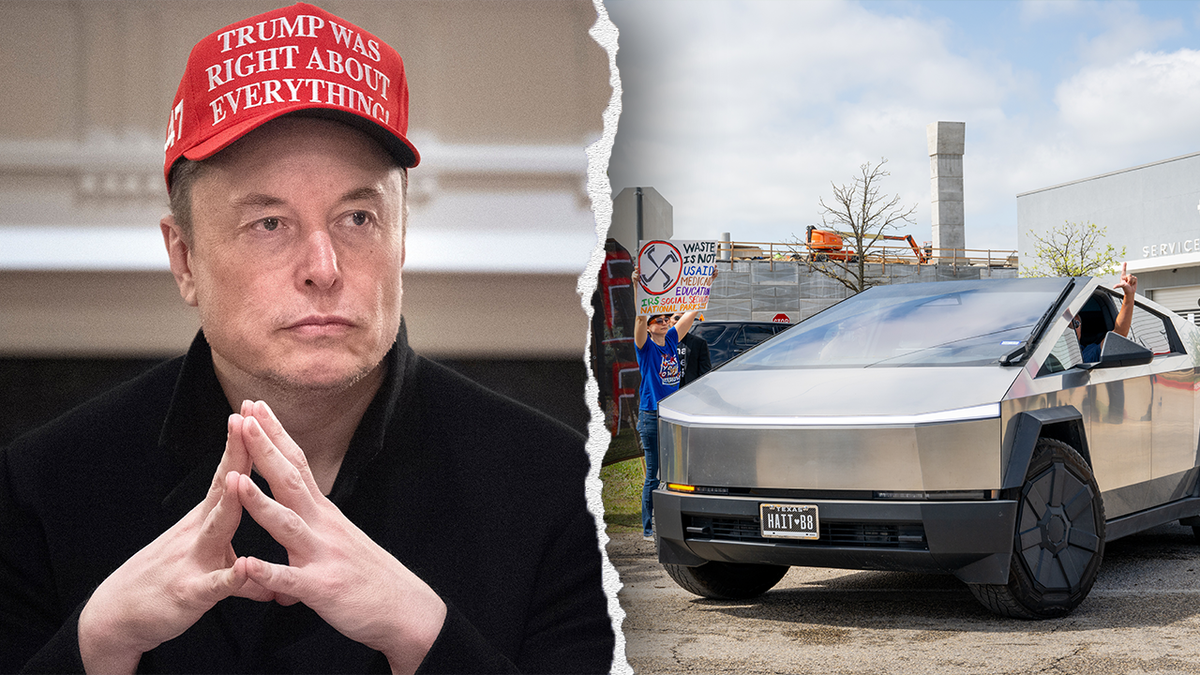 Elon Musk/ Tesla protest