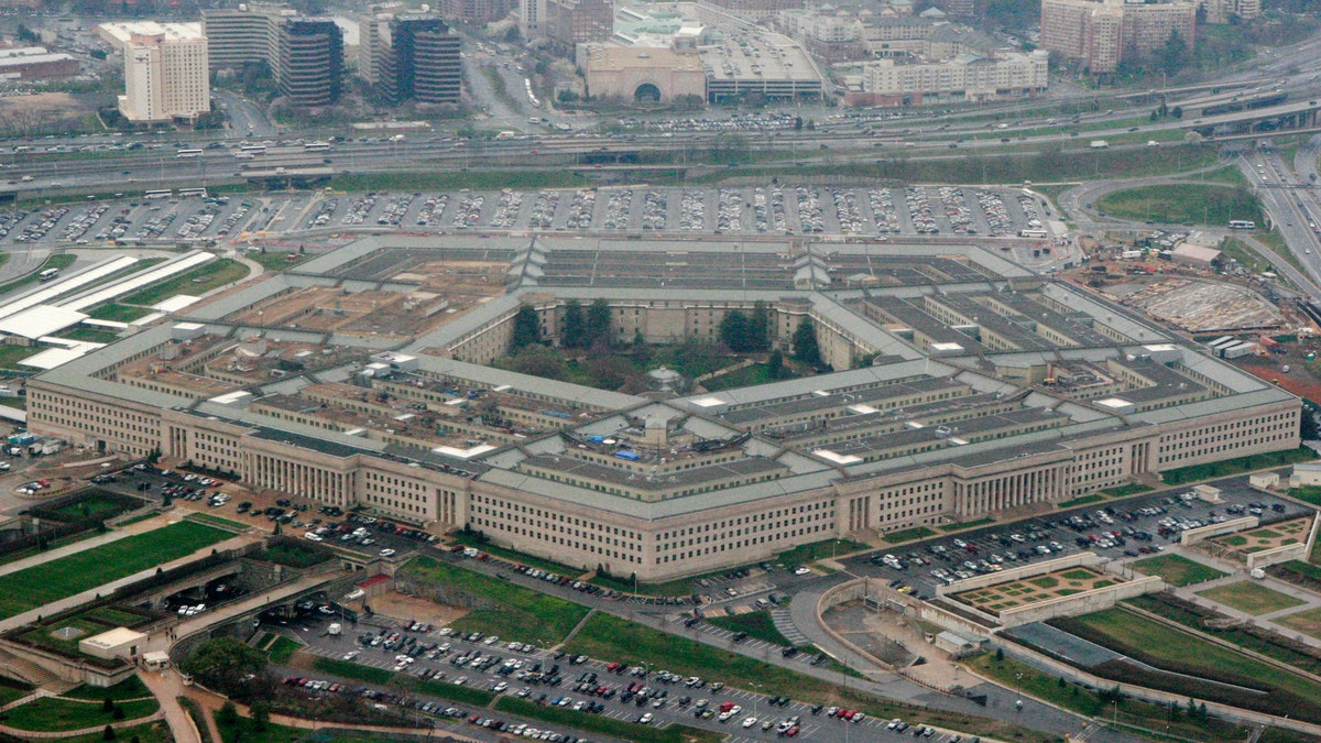 Pentagon during the day