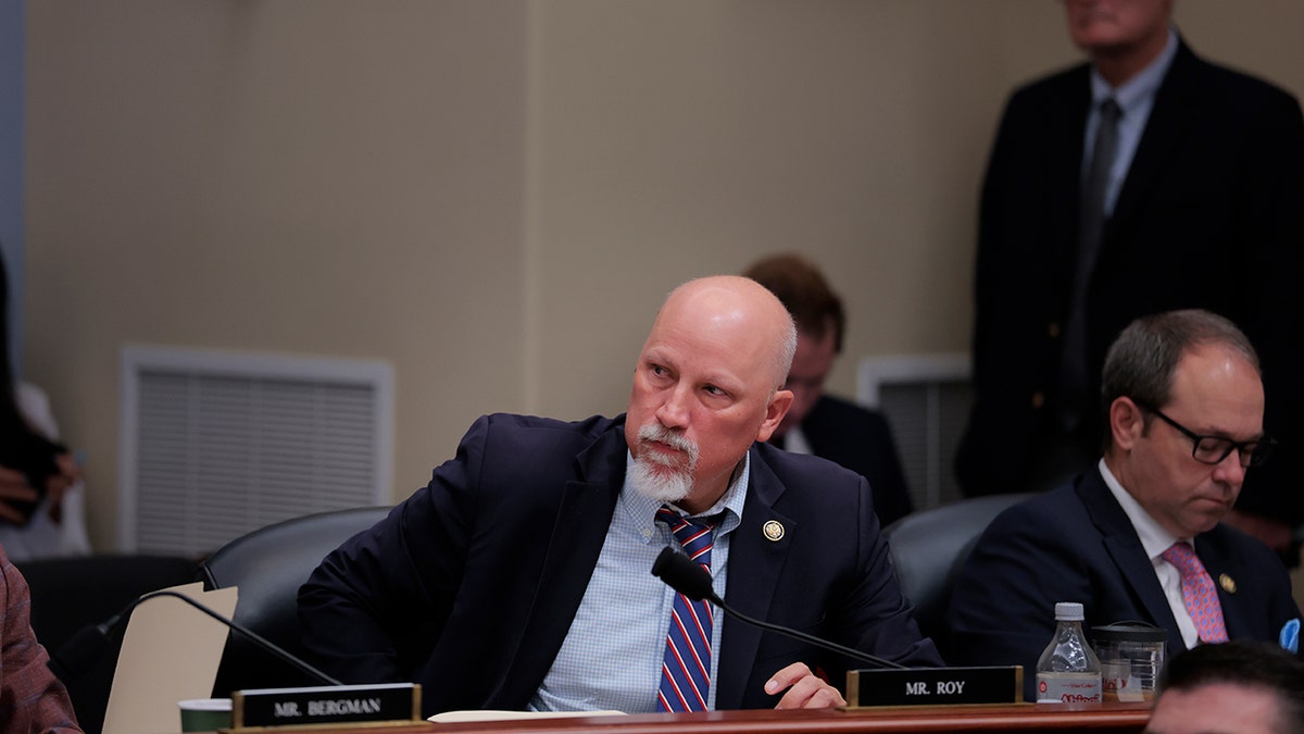 Roy in committee meeting