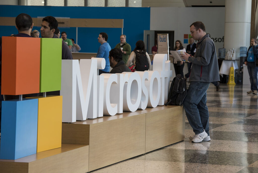 Microsoft said that the government's recent expansion of the "joint employer standard" — when one businesses is equally liable for a related business' workplace violations — would create a legal minefield for corporate social responsibility programs. (David Paul Morris/Bloomberg, File)