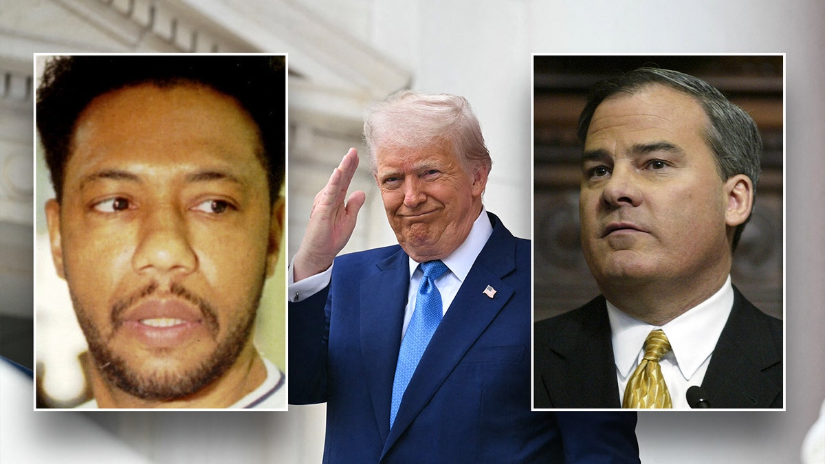 A split of Donald Trump, John Rowland and Larry Hoover