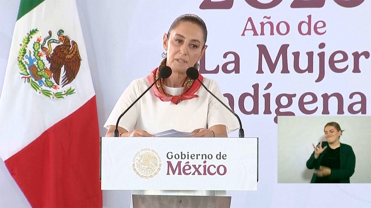 Mexican President Claudia Sheinbaum