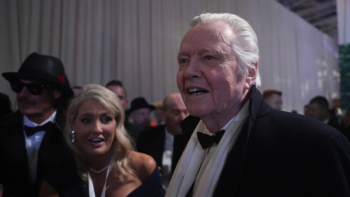 Jon Voight at Trump inaugural ball