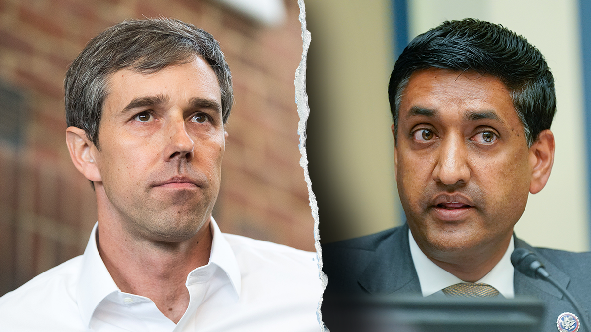 Former presidential candidate Beto O'Rourke (left) and potential 2028 presidential candidate Rep. Ro Khanna said President Joe Biden should not have run for re-election in 2024. 