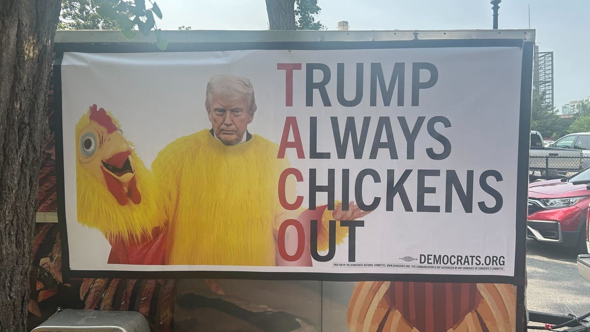 Trump-branded TACO truck rented by DNC