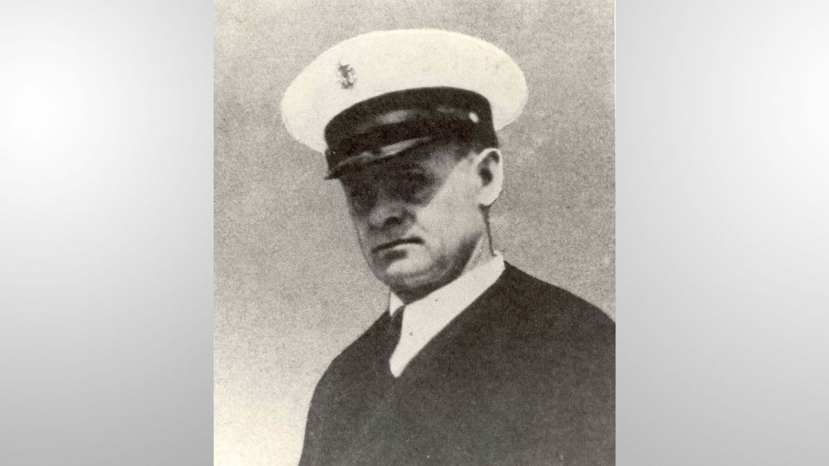 U.S. Navy Chief Watertender Oscar Verner Peterson.