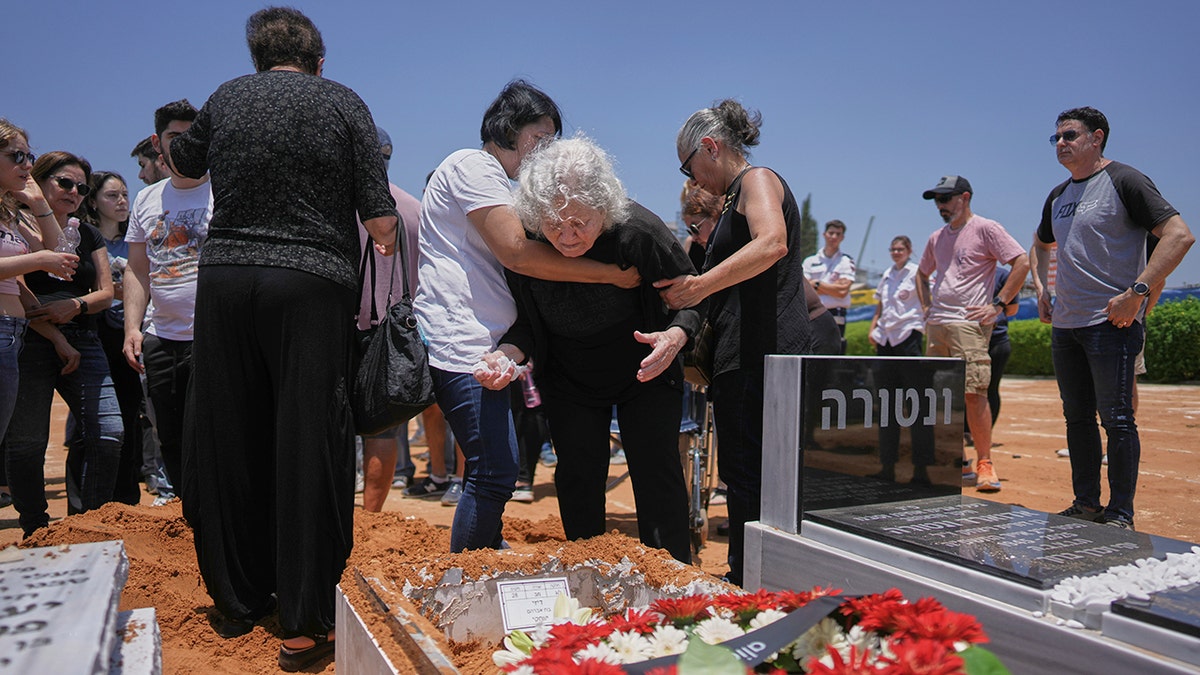 Israel funeral during Iran conflict