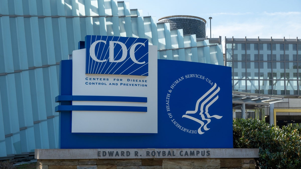 CDC sign at its Atlanta HQ