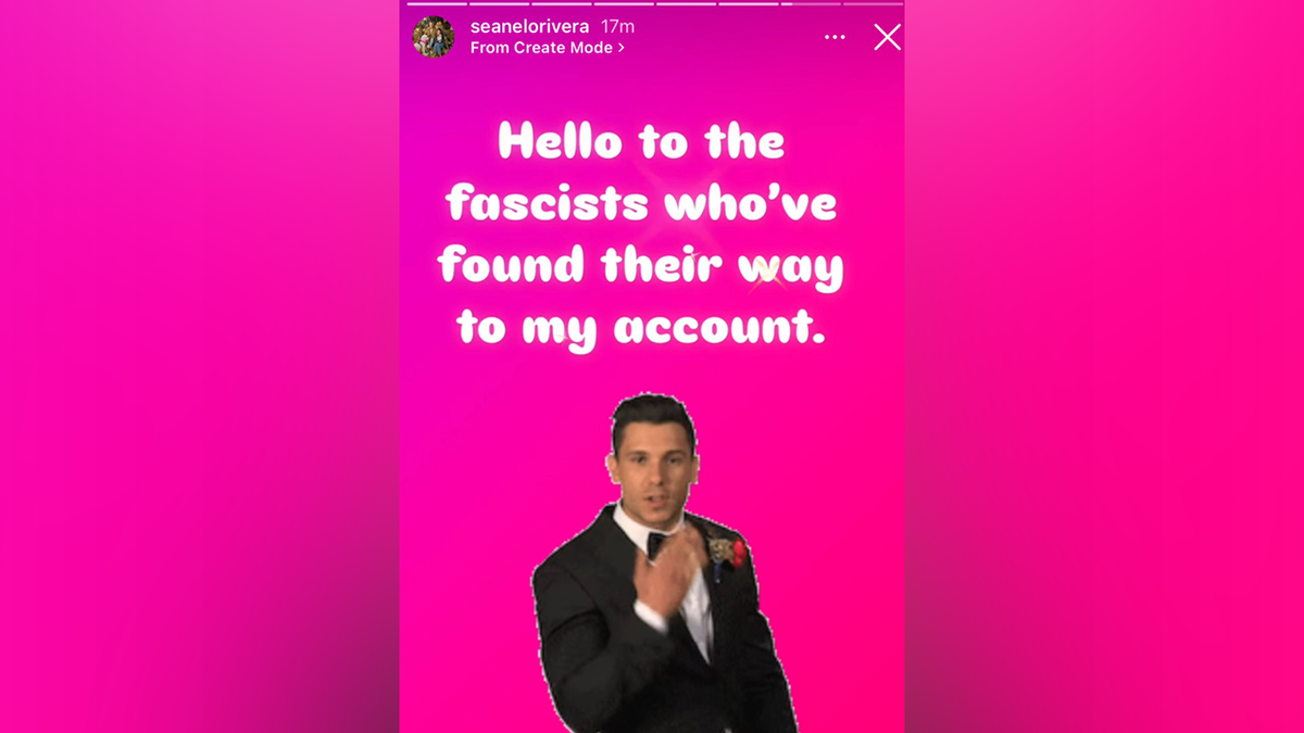 San Diego councilmember Sean Elo-Rivera called some Instagram users "fascists."