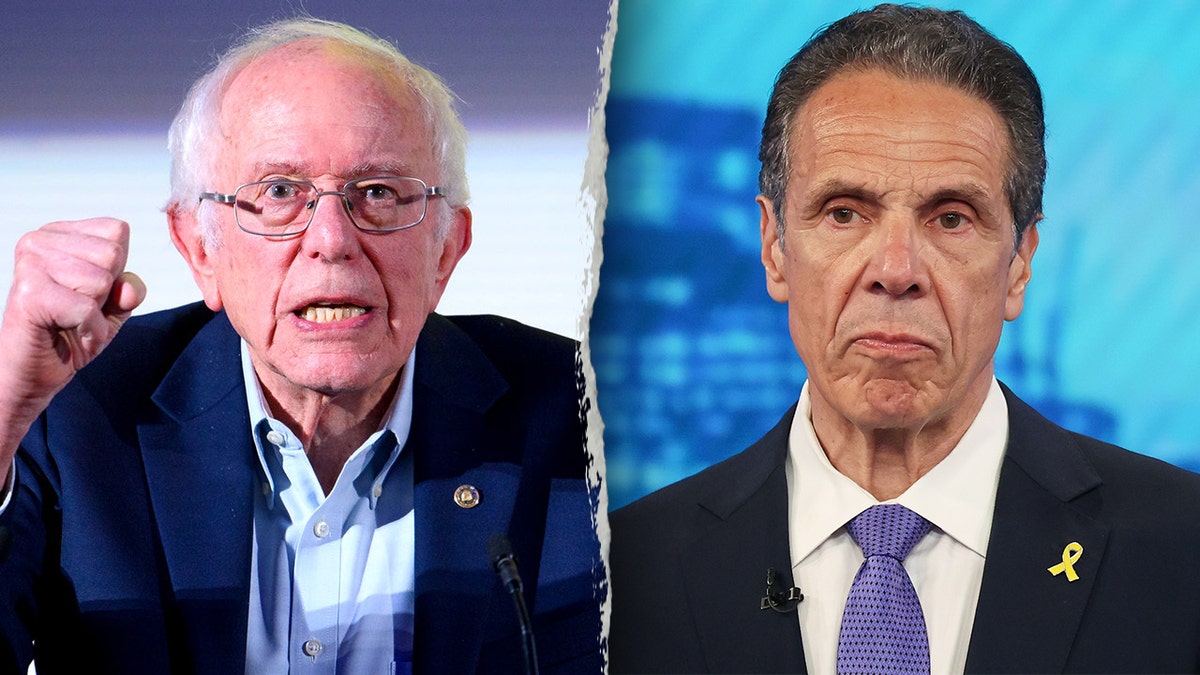 Bernie Sanders and Andrew Cuomo