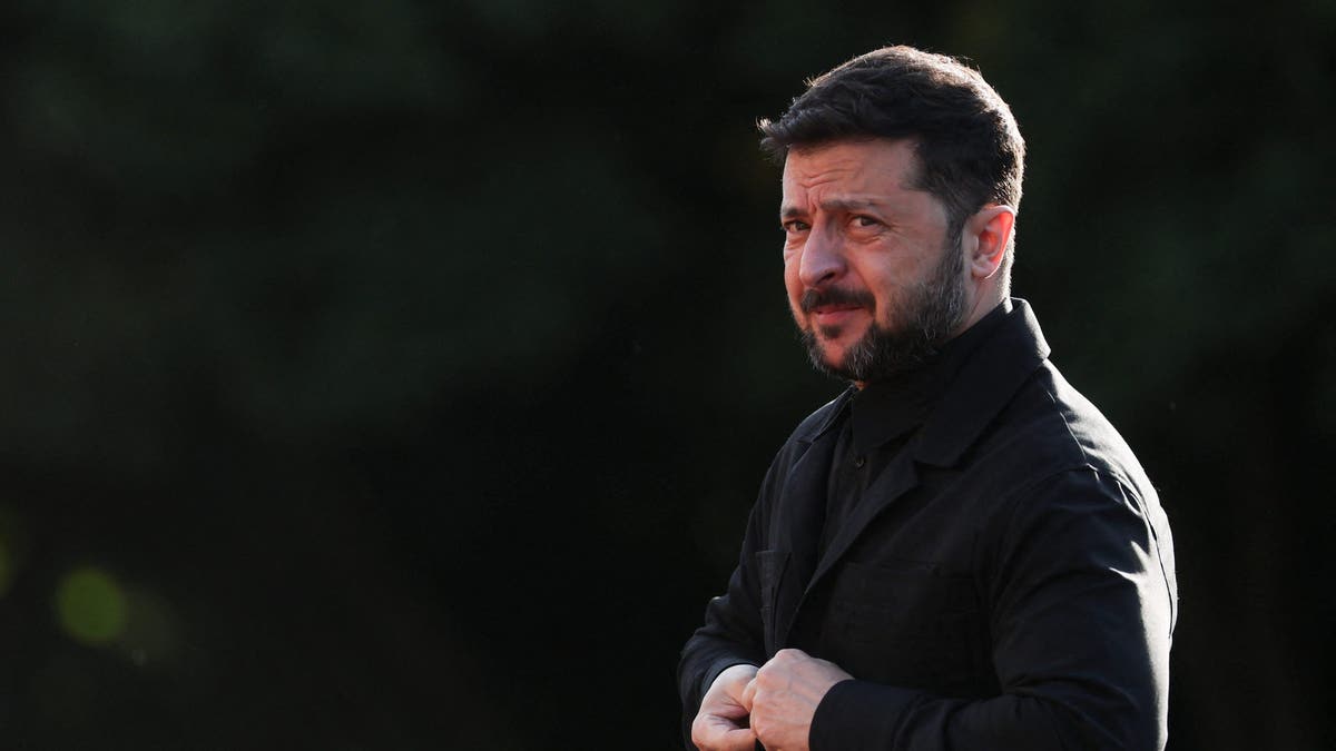Ukraine's President Volodymyr Zelenskiy arrives at a dinner for NATO heads of states and government hosted by Dutch King Willem-Alexander and Dutch Queen Maxima, on the sidelines of a NATO Summit, at Huis ten Bosch Palace in The Hague, Netherlands June 24, 2025.