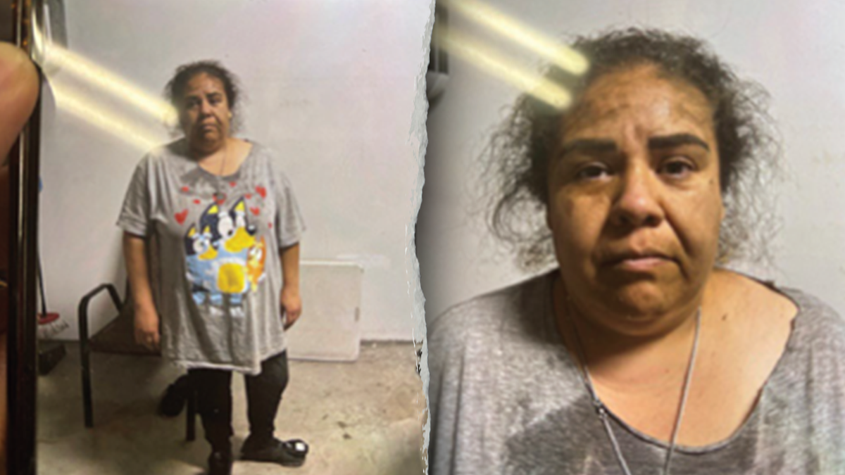 Yuriana Julia Pelaez Calderon in two photos