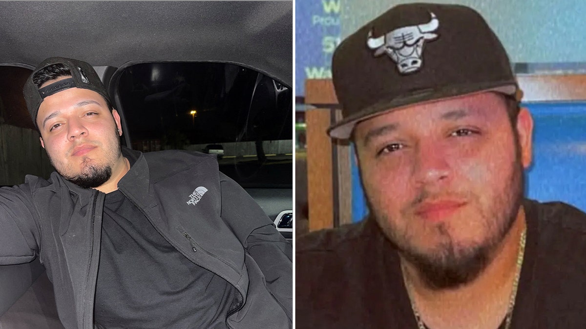 Kilmar Abrego Garcia in two photos