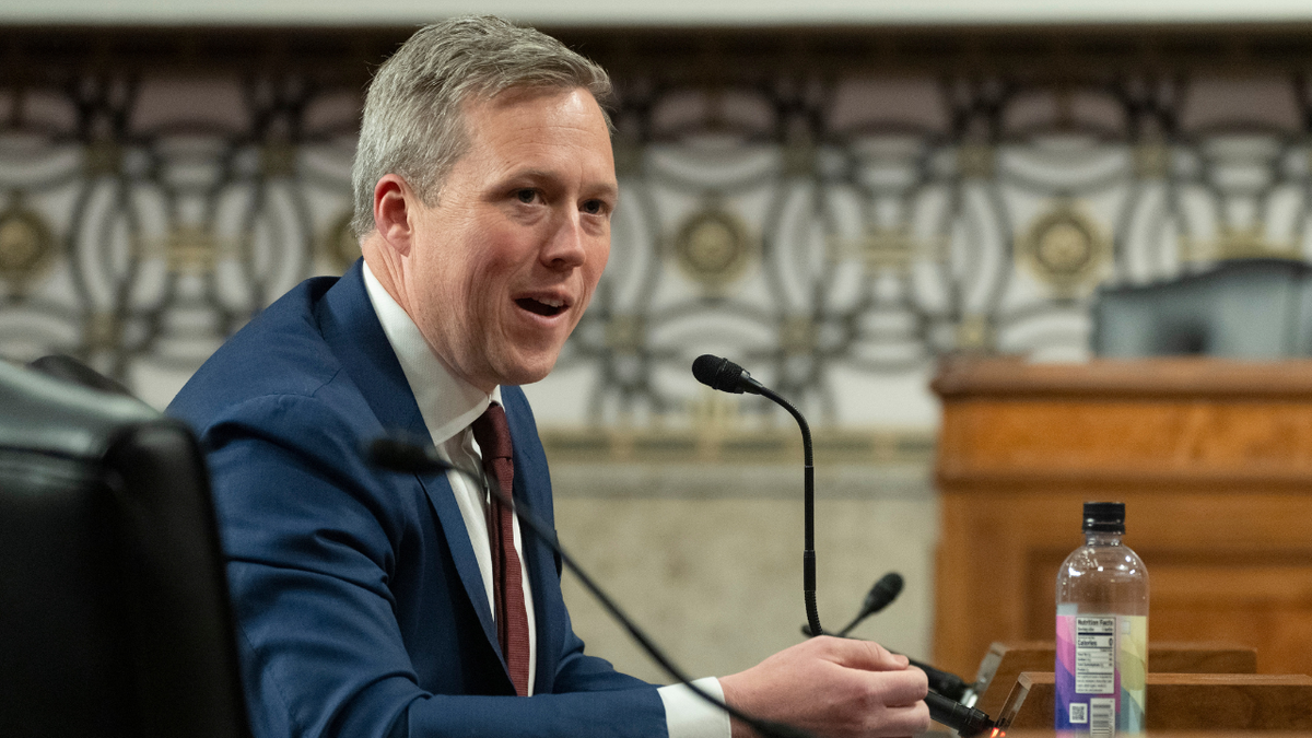 Daniel Driscoll, President Donald Trump's nominee to be the Department of Defense's Secretary of the Army, testifies before a Senate Armed Services Committee hearing on his nomination on Capitol Hill, Thursday, Jan. 30, 2025, in Washington 