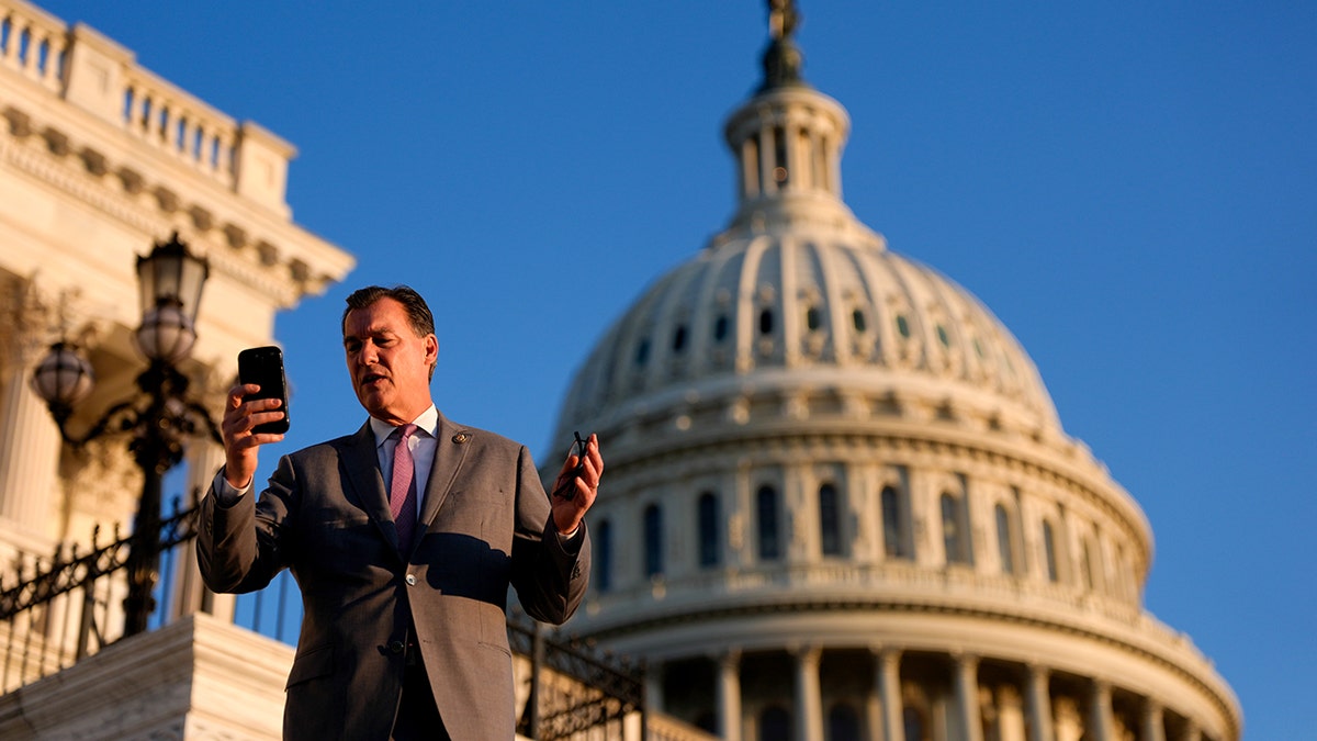 Democratic Rep. Tom Suozzi at U.S. Capitol