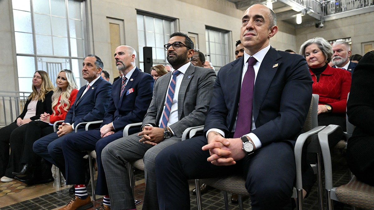 Emil Bove sits with Trump appointees