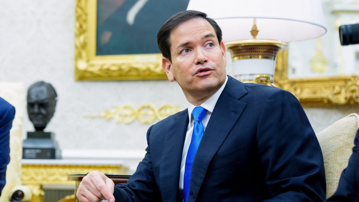 Marco Rubio in Oval Office
