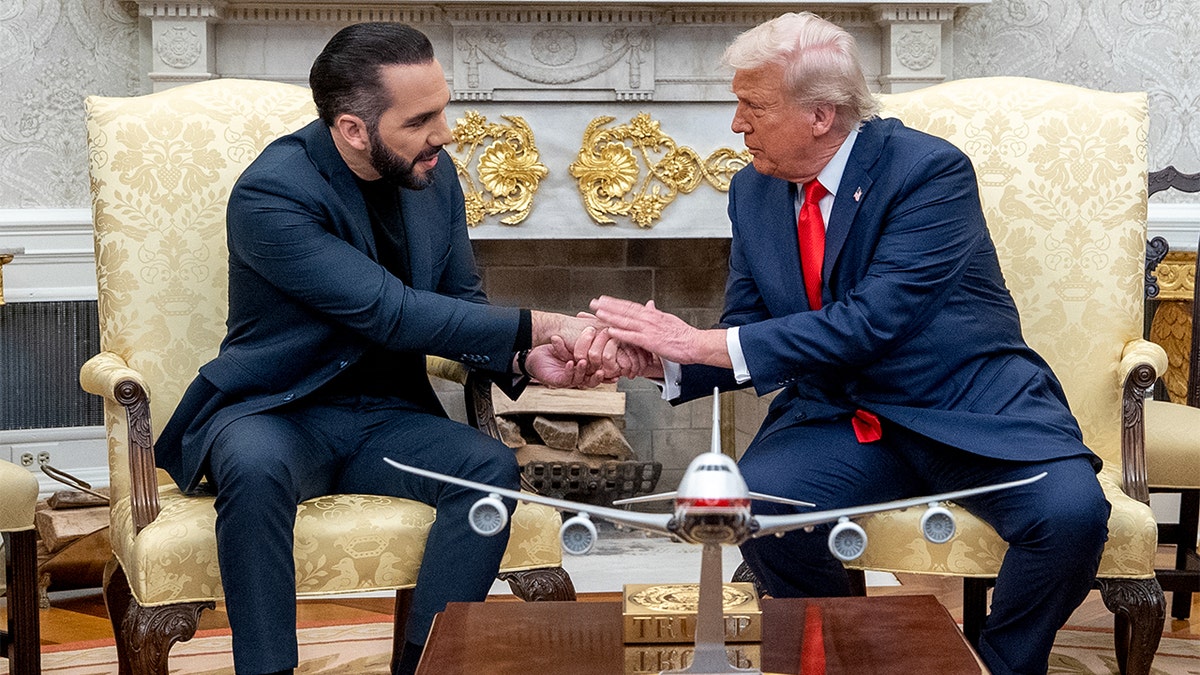 Nayib Bukele and Donald Trump
