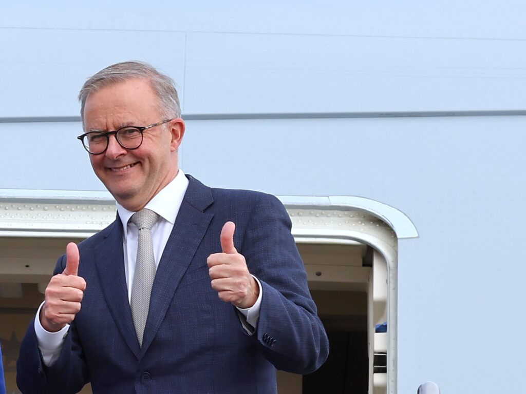 Australia's left-wing Labor government led by Prime Minister Anthony Albanese has backflipped and heeded President Donald Trump's demand for free and open access for U.S. beef. (David Gray/Getty Images)