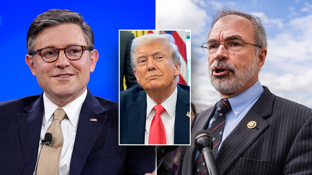 Speaker Mike Johnson, Andy Harris, Donald Trump