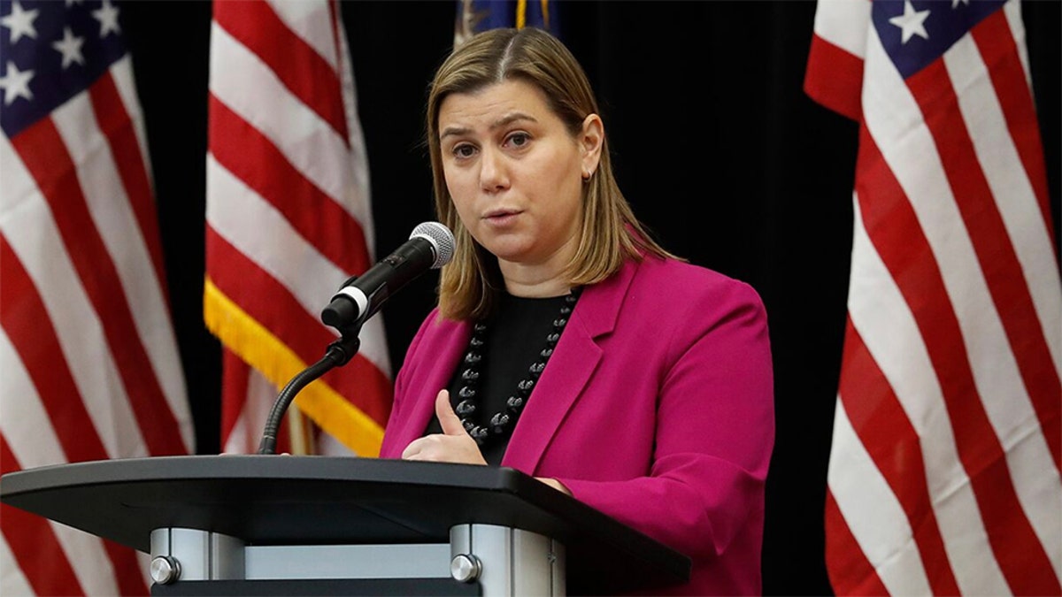 Rep. Elissa Slotkin, D-Mich., closeup shot