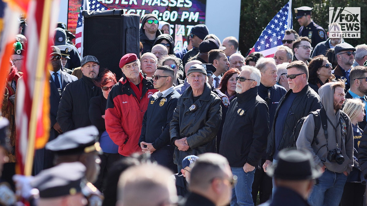 NYPD Officer Jonathan Diller funeral